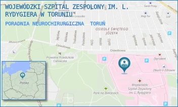 PORADNIA NEUROCHIRURGICZNA - WOJEWÓDZKI SZPITAL ZESPOLONY IM. L. RYDYGIERA W TORUNIU - ŚW. JÓZEFA 53-59,  TORUŃ