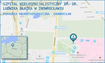 PORADNIA NEUROCHIRURGICZNA - SZPITAL WIELOSPECJALISTYCZNY IM. DR. LUDWIKA BŁAŻKA W INOWROCŁAWIU - POZNAŃSKA 97,  INOWROCŁAW