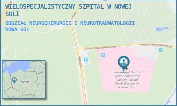 ODDZIAŁ NEUROCHIRURGII I NEUROTRAUMATOLOGII - WIELOSPECJALISTYCZNY SZPITAL W NOWEJ SOLI - UL. CHAŁUBIŃSKIEGO 7, NOWA SÓL