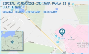 ODDZIAŁ NEUROCHIRURGICZNY - SZPITAL WOJEWÓDZKI IM. JANA PAWŁA II W BEŁCHATOWIE - UL. CZAPLINIECKA 123, BEŁCHATÓW