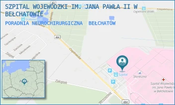PORADNIA NEUROCHIRURGICZNA - SZPITAL WOJEWÓDZKI IM. JANA PAWŁA II W BEŁCHATOWIE - UL. CZAPLINIECKA 123, BEŁCHATÓW