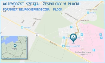 PORADNIA NEUROCHIRURGICZNA - WOJEWÓDZKI SZPITAL ZESPOLONY W PŁOCKU - MEDYCZNA 19,  PŁOCK