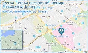 ODDZIAŁ NEUROCHIRURGII - SZPITAL SPECJALISTYCZNY IM. EDMUNDA BIERNACKIEGO W MIELCU - UL. ŻEROMSKIEGO 22,  MIELEC