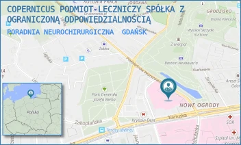 PORADNIA NEUROCHIRURGICZNA - COPERNICUS PODMIOT LECZNICZY SPÓŁKA Z OGRANICZONĄ ODPOWIEDZIALNOŚCIĄ - UL. POWSTAŃCÓW WARSZAWSKICH 1-2,  GDAŃSK