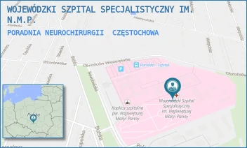 PORADNIA NEUROCHIRURGII - WOJEWÓDZKI SZPITAL SPECJALISTYCZNY IM. N.M.P. - UL. BIALSKA 104/118,  CZĘSTOCHOWA
