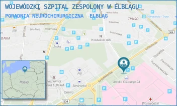 PORADNIA NEUROCHIRURGICZNA - WOJEWÓDZKI SZPITAL ZESPOLONY W ELBLĄGU - KRÓLEWIECKA 146, ELBLĄG