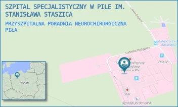PRZYSZPITALNA PORADNIA NEUROCHIRURGICZNA - SZPITAL SPECJALISTYCZNY W PILE IM. STANISŁAWA STASZICA - RYDYGIERA 1,  PIŁA