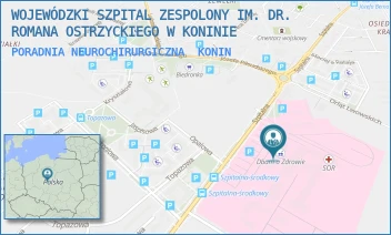 PORADNIA NEUROCHIRURGICZNA - WOJEWÓDZKI SZPITAL ZESPOLONY IM. DR. ROMANA OSTRZYCKIEGO W KONINIE - SZPITALNA 45,  KONIN