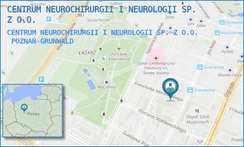 CENTRUM NEUROCHIRURGII I NEUROLOGII SP. Z O.O. - CENTRUM NEUROCHIRURGII I NEUROLOGII SP. Z O.O. - FRANCISZKA MORAWSKIEGO 2F,  POZNAŃ-GRUNWALD